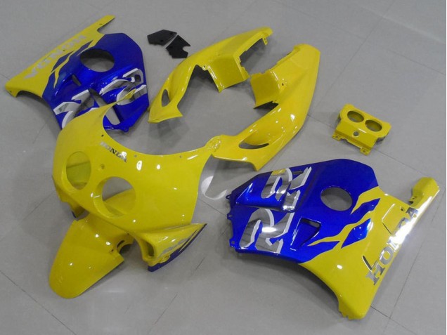 91-98 Yellow Blue CBR250RR MC22 Motorcycle Fairings 91-98 Yellow Blue CBR250RR MC22 Motorcycle Fairings