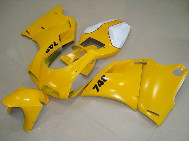93-05 Yellow Ducati 748 916 996 996S Full Motorcycle Fairing Kits 93-05 Yellow Ducati 748 916 996 996S Full Motorcycle Fairing Kits