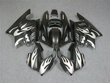 95-98 Black White Flame CBR600 F3 Motorcycle Fairings