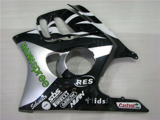 95-98 White Green Hannspree CBR600 F3 Motorcycle Fairings 95-98 White Green Hannspree CBR600 F3 Motorcycle Fairings