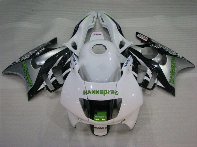 95-98 White Green Hannspree CBR600 F3 Motorcycle Fairings 95-98 White Green Hannspree CBR600 F3 Motorcycle Fairings