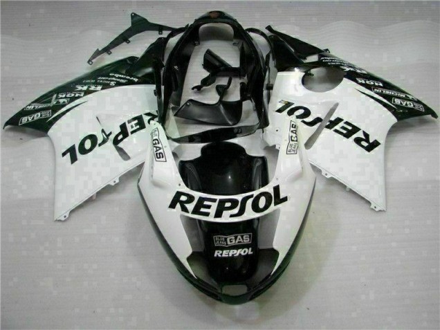 96-07 White Black Repsol CBR1100XX Motorcycle Fairings 96-07 White Black Repsol CBR1100XX Motorcycle Fairings