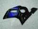 98-02 Blue Black YZF R6 Motorcycle Fairing 98-02 Blue Black YZF R6 Motorcycle Fairing