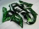 98-02 Green Black YZF R6 Motorcycle Fairings 98-02 Green Black YZF R6 Motorcycle Fairings