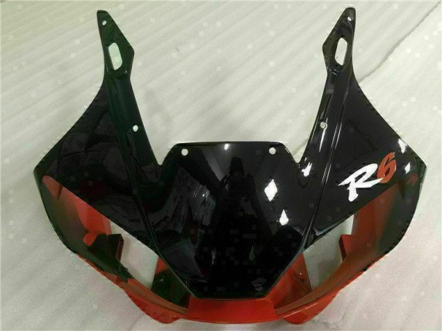 98-02 Red White YZF R6 Motorcycle Fairings 98-02 Red White YZF R6 Motorcycle Fairings