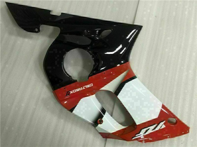 98-02 Red White YZF R6 Motorcycle Fairings 98-02 Red White YZF R6 Motorcycle Fairings
