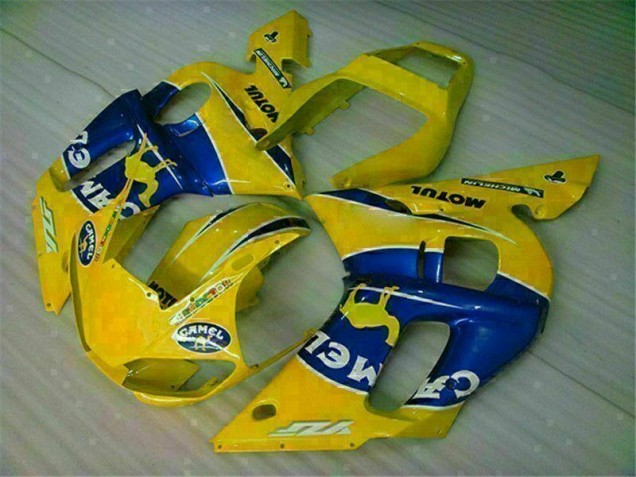 98-02 Yellow Blue YZF R6 Motorcycle Bodywork 98-02 Yellow Blue YZF R6 Motorcycle Bodywork